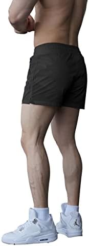 הראשון חדר כושר גברים של קל משקל מצויד כושר מכנסיים פיתוח גוף אתלטי אימון טיולים מכנסיים קצרים לגברים