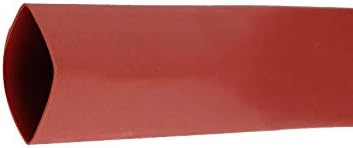 AEXIT 10 ממ התקנת מגבר DIA 1M 2: 1 חום פוליולפין מכווץ צינורות שרוול צינורות חום צינורות 5 יחידות אדום