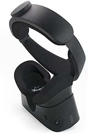 Huayuwa VR חליפת כרית הפנים מתאימים לאביזרי אוזניות של Rift Rift S, 1 כיסוי מגן סיליקון + 1 קצף קדמי