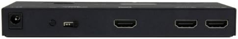 Startech.com 2 יציאה HDMI מתג עם מיתוג אוטומטי ועדיפות - 2 ב 1 בורר HDMI עם מיתוג עדיפות אוטומטית