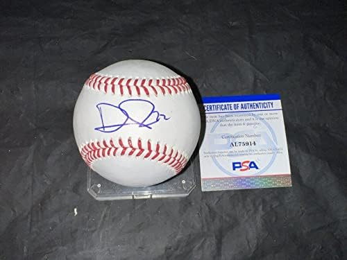 דייוויד פלטשר חתם על בייסבול בייסבול לוס אנג'לס מלאכים All Star PSA/DNA - כדורי חתימה
