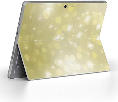 כיסוי מדבקות Igsticker עבור Microsoft Surface Go/Go 2 עורות מדבקת גוף מגן דק במיוחד 002166 גליטר זהב