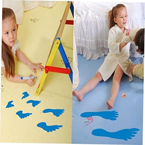 טופיקו רצפת דקור תינוק מציג סגול משתלת דקור רצפת מדבקות דקורטיבי צעדים רצפת מדבקת קיר מדבקות לילדים