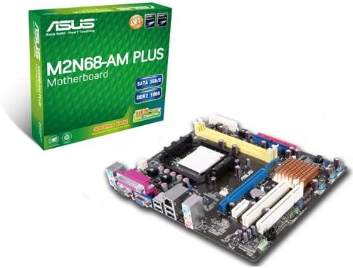 Asus Socket AM2+/GeForce 7025/DDR2-1066/A & V & GBE/MICRO ATX Motherboard M2N68-AM Plus