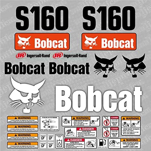 Bobcat S160 מדבקה לאחר השוק/Aufkleber/Adesivo/Stecker/Stepting Set