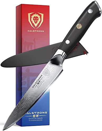 דלסטרונג שוגון סדרת 8 שף סכין יחד עם 6 סכין שירות & מגבר; 3.5 קילוף סכין