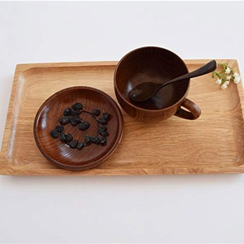 DBYLXMN כוסות קרמיקה קטנות לקפה חלב עץ תה טבעי בירה בעבודת יד ספל פרימיטיבי מטבח קפה ， אוכל ורי