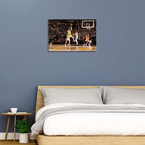פוסטר לברון ג'יימס 38388 קלע פוסטר קינג כדורסל קיר אמנות אגדי שיא כוכב כדורסל HD קיר קיר אמנות Emxee