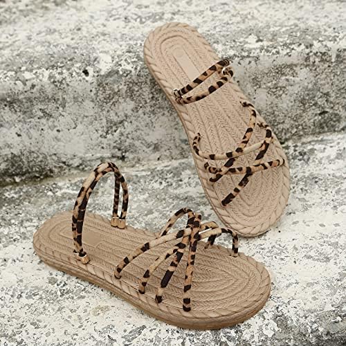 סנדלים לנשים לבושות שטוחות בוהן פתוחות נעלי כפכפים נעלי כפכפים נעלי חוף קז'ן בוהמיה נעלי פעוט מגפי גשם