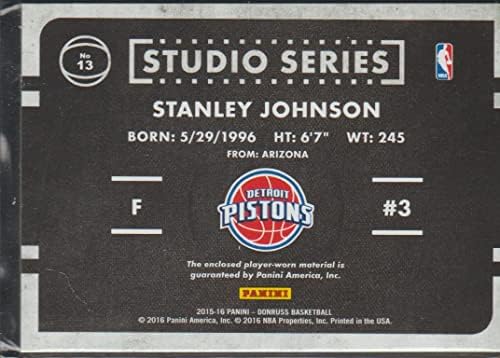 סטנלי ג'ונסון 2015-16 פאניני דונרוס - סדרת סטודיו גופיות טירון 13