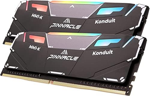 Timetec Pinnacle Konduit RGB 32GB ערכת DDR4 3600MHz PC4-28800 CL18-22-22-42 XMP2.0 Overclocking 1.35V