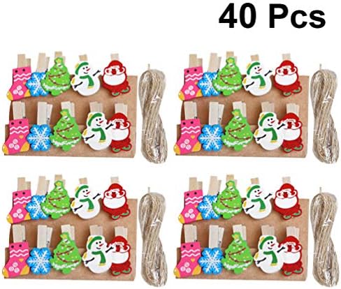 צעצועים 40 יחידות חג המולד מיני עץ כבוי כביש סנטה שלג איש חג המולד עץ חגורת שלג קישוטי גרב תזכיר תמונות