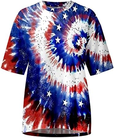 קיץ עבודת חולצות לגברים גברים ארהב דגל אמריקאי פטריוטית חולצה קצר שרוול עצמאות יום חולצות חולצה
