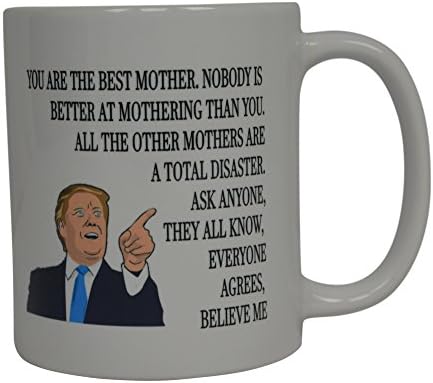 נוכלים נהר טקטי מצחיק הטוב ביותר אמא דונלד טראמפ קפה ספל חידוש כוס מתנת רעיון אמא של יום אמא