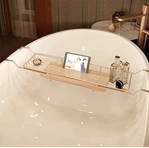 Jkuywx אמבטיה מתלה אמבטיה אמבטיה אמבטיה מתלה מתלה אמבטיה טלסקופי ניתן לתקן סוגר קבוע