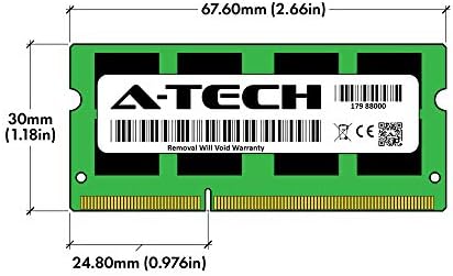 A-Tech 16 ג'יגה-בייט זיכרון זיכרון זיכרון ל- HP Elitebook Folio 9480M-DDR3 1600MHz PC3-12800 Non ECC SO-DIMM