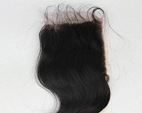 זול שיער דג 'ון 5א חלק חינם תחרה מול סגירה 5 איקס 5 16 הודי טוב שיער טבעי גוף גל צבע טבעי