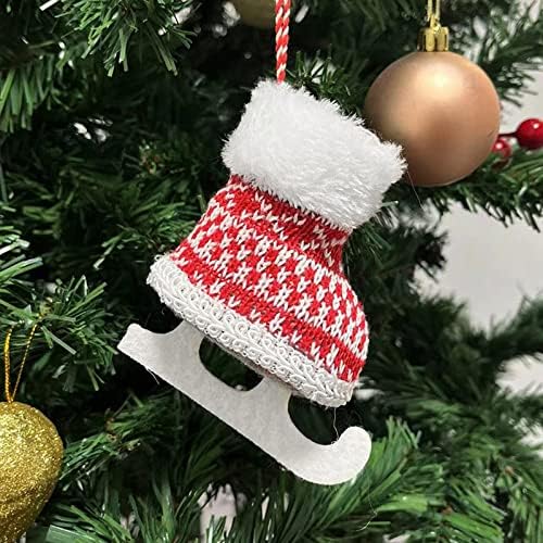 גרבי חלון של עץ חג המולד מצחיק תלויים דקורטיביים. מנטל תלויים גרבי חג מולד ילדים גרבי משפחה
