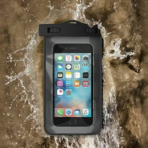17.5 על 10.5 סמ טלפון סלולרי מחזיק פאוץ טלפון פאוץ מתחת למים טלפון יבש תיק מקרה שחייה תיק