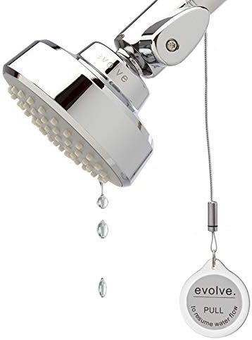התפתחות ראש מקלחת רב-תכליתית + ShowerStart TSV-חיסכון במים ואנרגיה ללא הקרבה, דגם: EV3021-CP150-SB