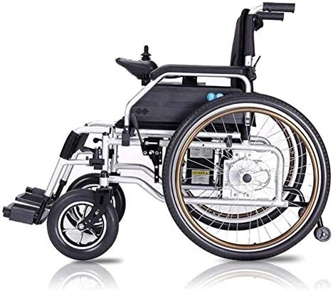 כיסא גלגלים ניידים אופנה מתקפל ארבעה גלגלי קטנוע ליתיום סוללה אור כיסא גלגלים שיוט טווח 15~20 קילומטר