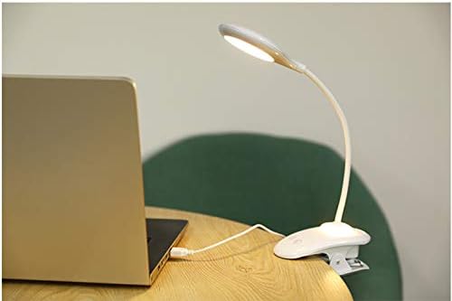 Xunmaifdl מנורת שולחן LED ניידת, טמפרטורות, רמות בהירות, בקרת מגע, מנורת שולחן גוונו גמישה לקריאה משרדית ביתית