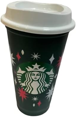 סטארבקס לשימוש חוזר צבע שינוי 6 חם כוסות-מהדורה מוגבלת חג & חג המולד מתנה חמה כוסות עם מכסים - 16 אונקיות
