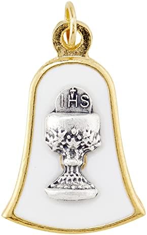 קריד קבוצת סי-בי-סי-כסף עם צלחת זהב ומדליה בצורת פעמון אמייל, 12-ספירה, הקודש הראשון-גביע