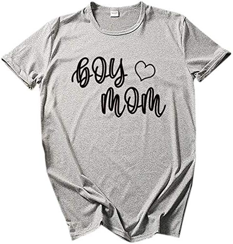 חולצת אמא של ילד לחולצת יום האם של יום האם אמא של בנים צמרות מצחיקות