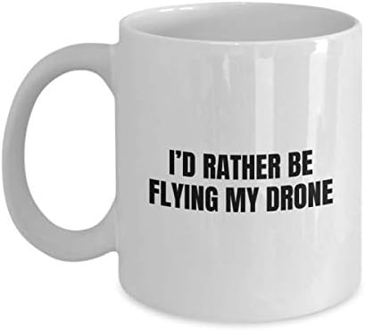 ספל Quadcopter מצחיק - מתנות מזלט - מתנת מלט - מתנה מצחיק מתנה - טס את המלט שלי