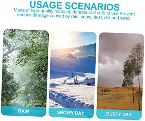 מצלמה דיגיטלית של Solustre 3PCS מצלמת יד ציוד ציוד צילום מעיל גשם שלג DSLR סגור ציוד צילומי אביזרים