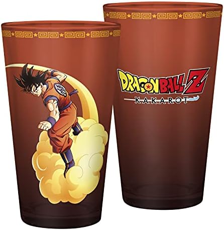 Abystyle Dragon Ball Z Kakarot Goku Nimbus ליטר גודל שתייה 1 כוס 14 גרם DBZ תוכנות שתייה ביתיות DBZ DBZ