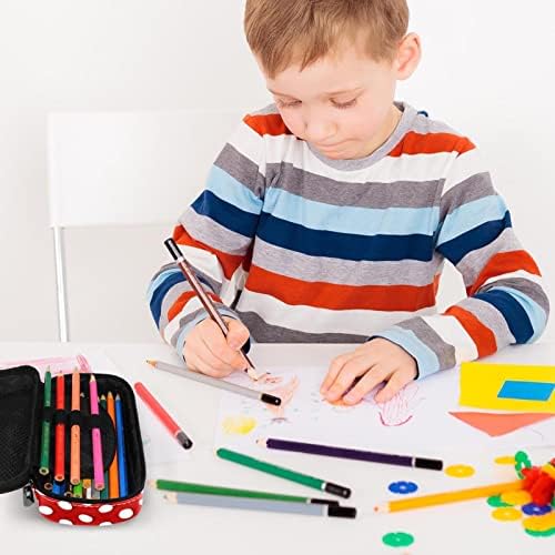 בית ספר אדמיון מתעסקים איחוד ג'ק דגל דגל עיפרון נרתיק עט צבעוני נערות ניידות בנות קוסמטיות מארגן שולחן כתיבה