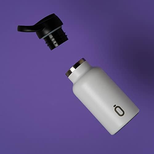 Runbott Sport 35 בקבוק תרמוס קרמי - פלדה תרמית ללא BPA עם ציפוי פנימי קרמי