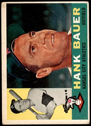 1960 Topps 262 Hank Bauer Kansas City Athletic