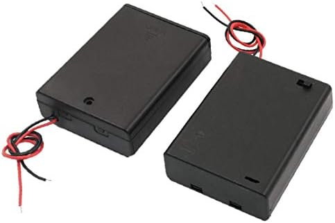 אקס-דריי 2 יחידות מתג הפעלה/כיבוי 3 איקס 1.5 וולט מארזי מחזיקי סוללות קופסאות מכולות (אינטרוטור הפעלה/כיבוי