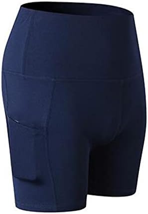 מכנסיים קצרים של אופנוענים לנשים בקרת בטן גבוהה של מותניים בקיץ מכנסיים ספורטיביים מזדמנים מכנסיים