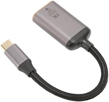 Rengu USB C למתאם DisplayPort, אלומיניום USB C זכר ל- DP מתאם נקבה