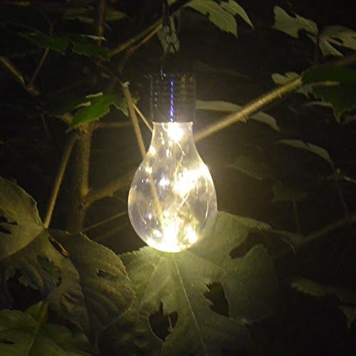 DBYLXMN נורה LED אורות חג המולד נורת LED קמפינג סולארי מנורה תלויה מנורה אטומה למים גן חיצוני אור סיבוב