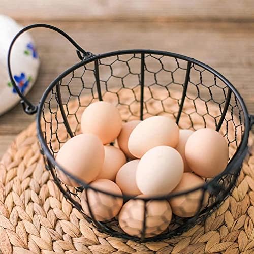 מיכל אחסון ביצי מתכת orgjwd, מתקן ביצים גדול, סל אחסון ביצי פירות וירקות, ביצה רכה רכה