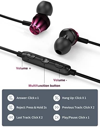 2 פאק USB סוג C אוזניות עם אוזניות קוויות מיקרופון עבור סמסונג סמסונג A53 A54 S23 Ultra 5G רעש מבטל