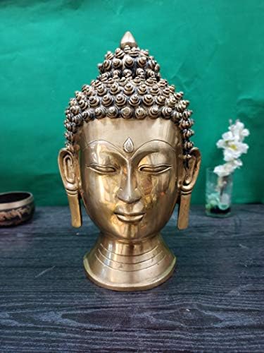 Bharat Haat God Decortative Buddha Face Face Awarfts מוצר BH06395