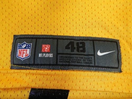 2018 Pittsburgh Steelers 50 משחק הנפיק ג'רזי כדורגל צהוב 843 - משחק NFL לא חתום משומש