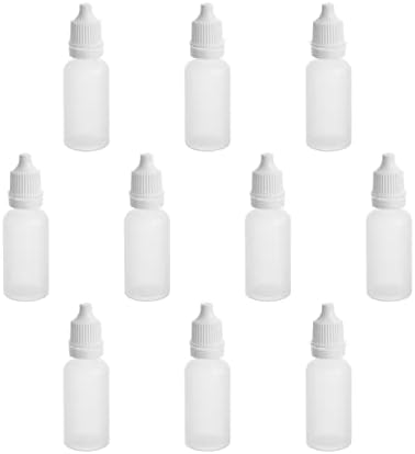 בטומשין 10 יחידות 15 מ ל פלסטיק סחיט העין נוזל טפטפת בקבוקים קטן פה מעבדה מגיב בקבוק נוזל מדגם חותם מדגם אחסון