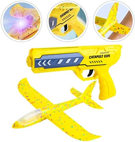 משגר מטוס צעצועים צעצועים לובש מטוס קצף מטוס מטוס מטוס צעצוע קצף דאון מטוס צעצוע חיצוני צעצוע זוהר צעצוע מטוסים