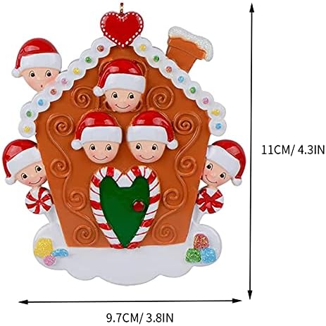 קישוטי עץ חג המולד משפחתי בהתאמה אישית 2021 קישוטים לחג חג המולד sgcabinmgqqeln