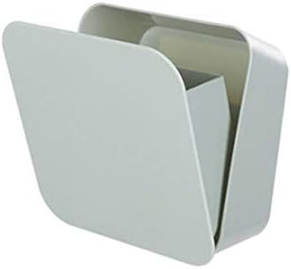 מדבקת קיר UXZDX קופסת אחסון מרובעת אטומה, מתלה אחסון של כלי שולחן מטבח, מחזיק מברשת שיניים, קופסת אחסון