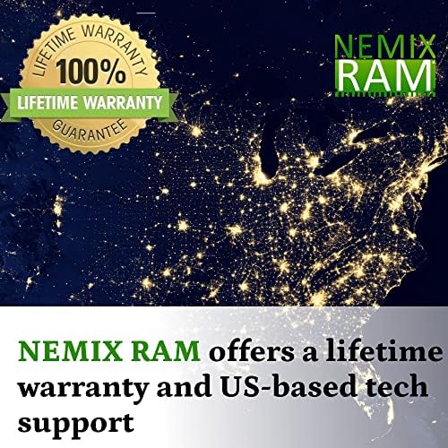 NEMIX RAM 16GB ערכת שדרוג DDR3 1067MHz / 1066MHz PC3-8500 CL7 תואם זיכרון SODIMM תואם לשדרוג זיכרון SODIMM