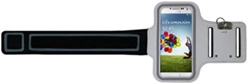 פועל ספורט זרוע ספורט לבן אימון כושר רצועת רצועת מארז תואם ל- Asus Zenfone Max Plus M1 - BlackBerry