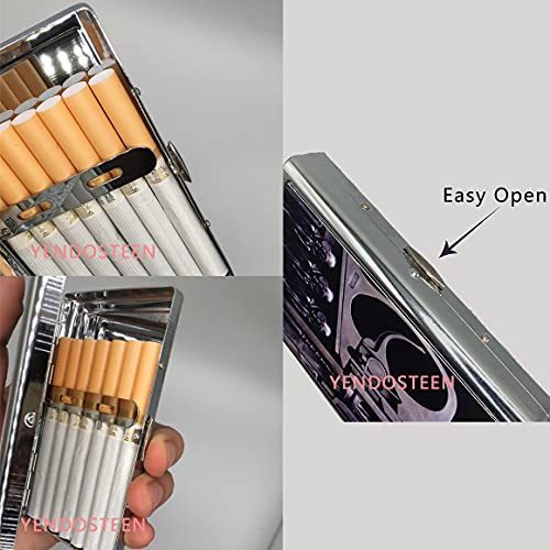 קופסא סיגריות מחזיק, רובים נשק אקדח קליפ פתוח כיס מחזיק עבור 14 סיגריות